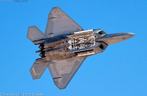 USAF F-22A Raptor Air Superiority Fighter Aircraft