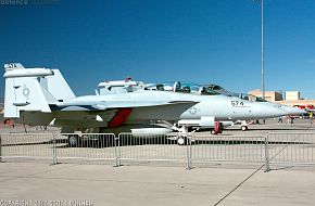 US Navy EA-18G Growler Electronic Attack Aircraft