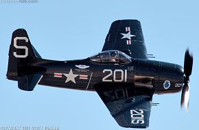 US Navy F8F Bearcat Fighter