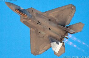 USAF F-22A Raptor Air Superiority Fighter Aircraft