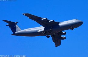 USAF C-5M Super Galaxy Heavy Transport Aircraft