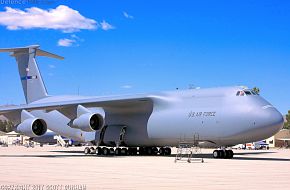 USAF C-5M Super Galaxy Heavy Transport Aircraft