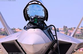 USAF F-22A Raptor Air Superiority Fighter Aircraft