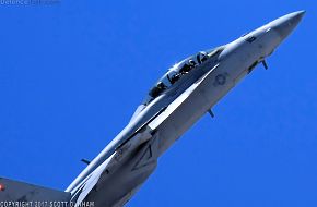 US Navy F/A-18F Super Hornet Fighter