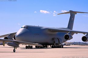 USAF C-5M Super Galaxy Heavy Transport Aircraft