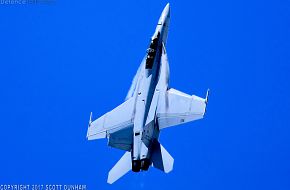 US Navy F/A-18F Super Hornet Fighter