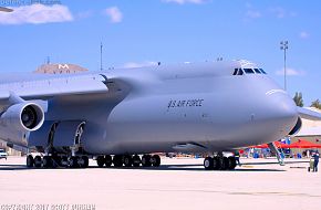 USAF C-5M Super Galaxy Heavy Transport Aircraft