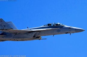 US Navy F/A-18F Super Hornet Fighter