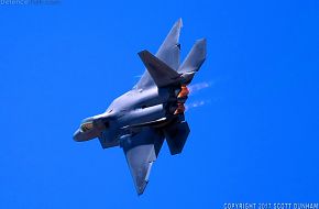 USAF F-22A Raptor Air Superiority Fighter Aircraft