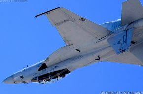 US Navy F/A-18F Super Hornet Fighter