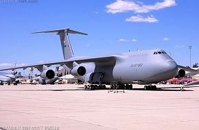 USAF C-5M Super Galaxy Heavy Transport Aircraft