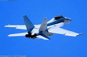 US Navy F/A-18F Super Hornet Fighter