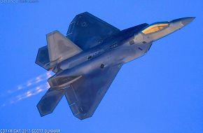 USAF F-22A Raptor Air Superiority Fighter Aircraft