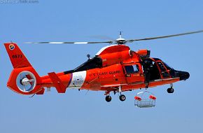 US Coast Guard HH-65 Dolphin SAR Helicopter