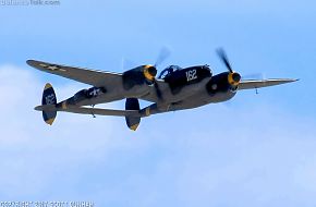 US Army Air Corps P-38 Lightning Fighter Aircraft