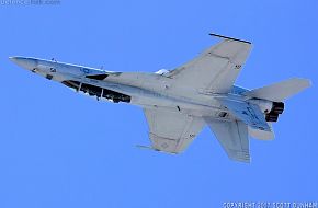 US Navy F/A-18F Super Hornet Fighter