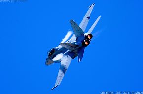 US Navy F/A-18F Super Hornet Fighter