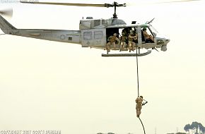 USMC UH-1 Huey Helicopter