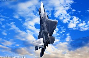 USAF F-22A Raptor Air Superiority Fighter Aircraft