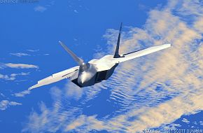 USAF F-22A Raptor Air Superiority Fighter Aircraft