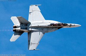 US Navy F/A-18F Super Hornet Fighter