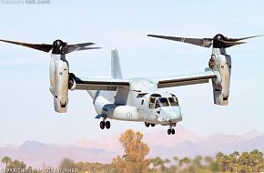 USMC MV-22 Osprey Tilt Rotor Aircraft