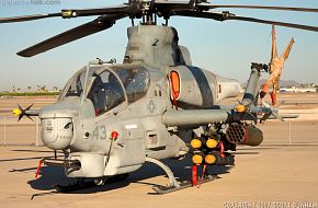 USMC AH-1Z Viper Helicopter Gunship