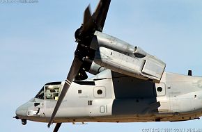 USMC MV-22 Osprey Tilt Rotor Aircraft