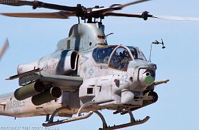 USMC AH-1Z Viper Helicopter Gunship