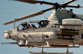 USMC AH-1Z Viper Helicopter Gunship