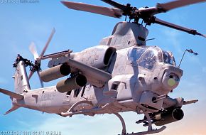 USMC AH-1Z Viper Helicopter Gunship