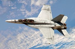 US Navy F/A-18F Super Hornet Fighter