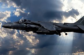 USMC AV-8B Harrier Attack Aircraft