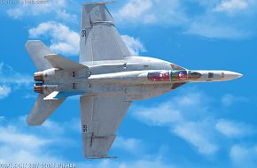 US Navy F/A-18F Super Hornet Fighter