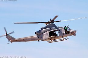 USMC UH-1Y Venom Helicopter Gunship