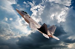 USAF F-22A Raptor Air Superiority Fighter Aircraft