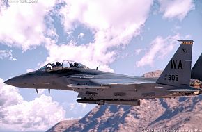 USAF F-15E Strike Eagle Fighter/Attack Aircraft