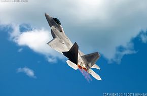 USAF F-22A Raptor Air Superiority Fighter Aircraft