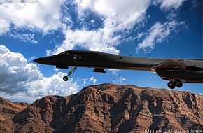 USAF B-1 Lancer Heavy Bomber