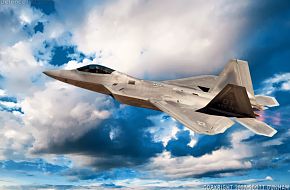 USAF F-22A Raptor Air Superiority Fighter Aircraft