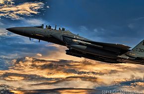 USAF F-15E Strike Eagle Fighter/Attack Aircraft