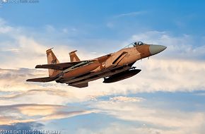 USAF F-15C Eagle Aggressor Air Superiority Fighter Aircraft