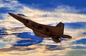 USAF F-22A Raptor Air Superiority Fighter Aircraft