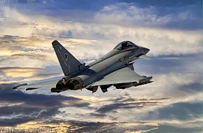 RAF Eurofighter Typhoon FGR4 Fighter Aircraft