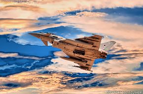 RAF Eurofighter Typhoon FGR4 Fighter Aircraft