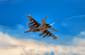 US Navy EA-18G Growler Electronic Attack Aircraft