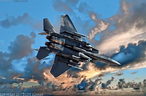 USAF F-15E Strike Eagle Fighter/Attack Aircraft