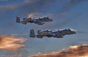 USAF A-10 Thunderbolt II Attack Aircraft