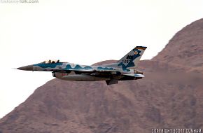 USAF F-16 Aggressor Fighter Aircraft