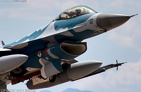 USAF F-16 Viper Aggressor Fighter Aircraft